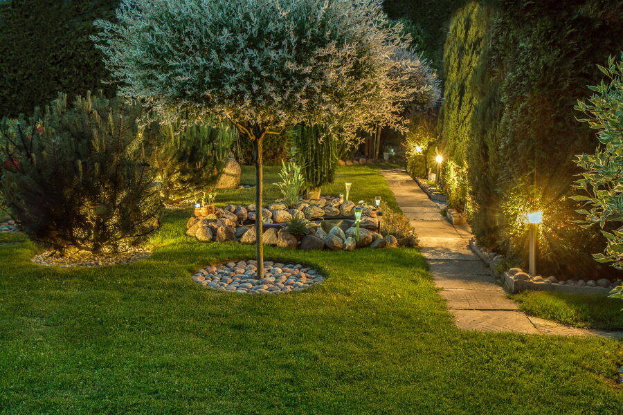 Landscape Lighting by MSF Landscapes Inc.